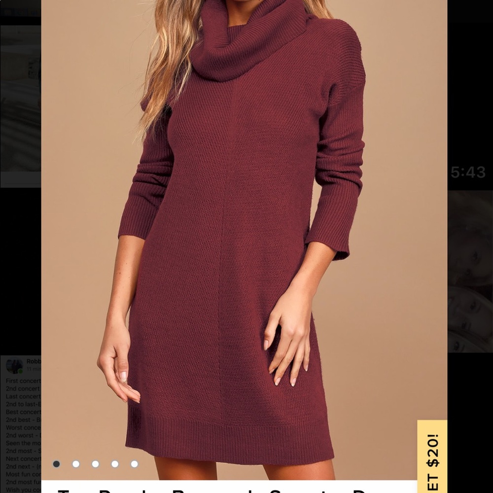 Sweater dress